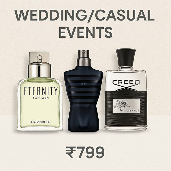 Men Wedding / Casual Events - 3 x 30ml