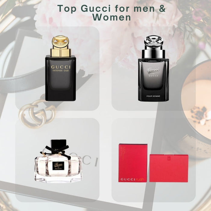 Top Gucci Fragrances for Men & Women Combo